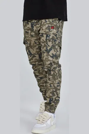 SikSilk Heren Groene Cargo Broek S