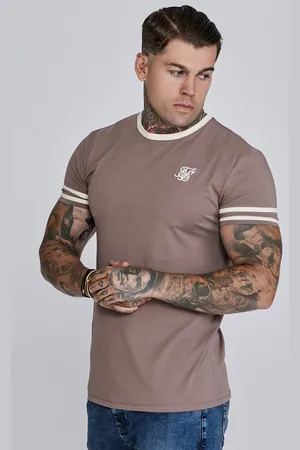 SikSilk Heren Bruine Toernooi T-Shirts XS