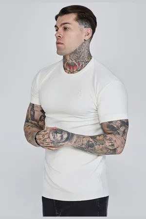 SikSilk Heren Rolmouwen T-Shirt XS