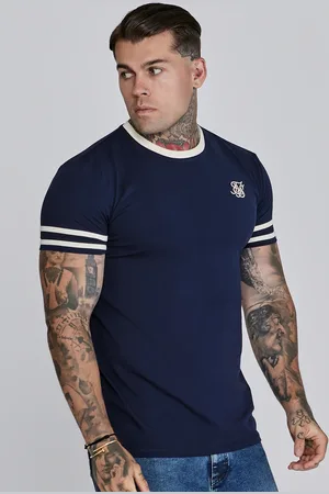 SikSilk Heren Marine Tournament T-Shirt XS