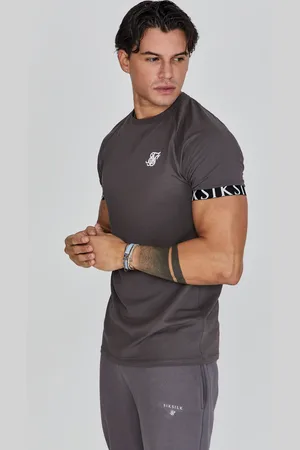 SikSilk Heren Grijze Tech T-Shirt S
