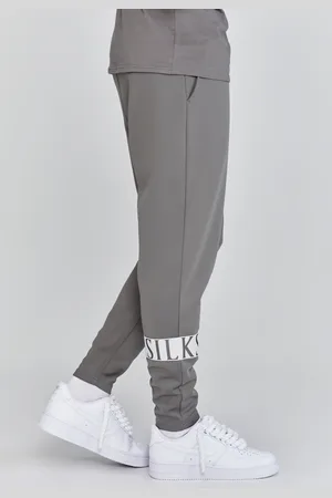 SikSilk Heren Grijze Dynamische Joggers M