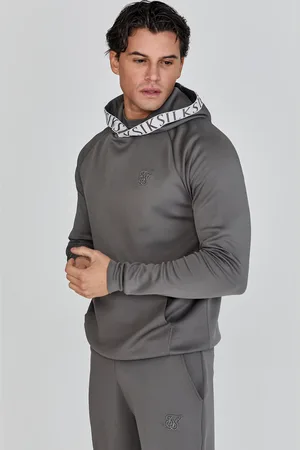 SikSilk Heren Grijze Dynamische Hoodie XS