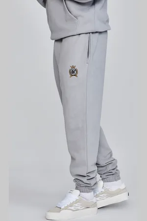 SikSilk Heren Grijze Ontspannen Pasvorm Joggers XS