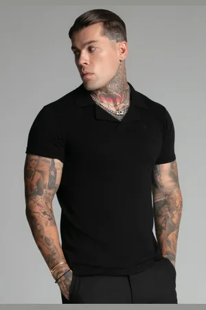 SikSilk Heren Polo Zwart XS