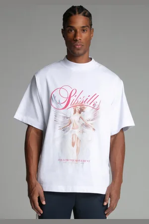 SikSilk Heren T Shirt Wit XS