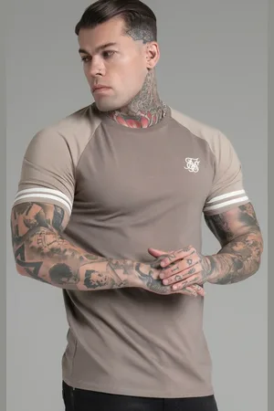 SikSilk Heren Raglan T-shirt XS