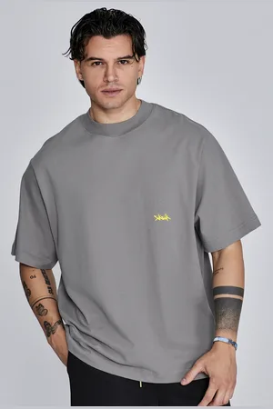 SikSilk L/S Taped Logo - & White S