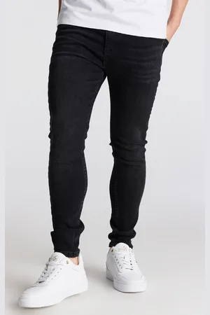 SikSilk Jongens Zwart Skinny Denim Jeans 13-14 YRS