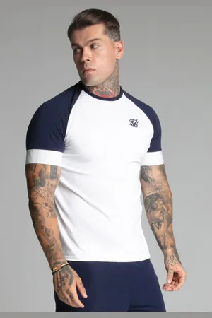SikSilk Heren T Shirt Wit XS