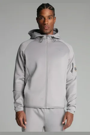 SikSilk Heren Hoodies Grijs XS