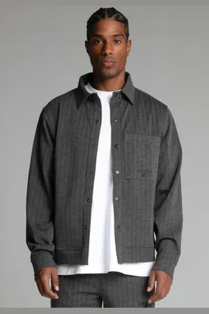 SikSilk Heren Jas Grijs XS