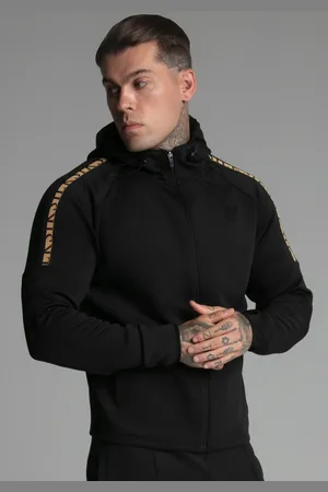 SikSilk Heren Hoodie Zwart XS
