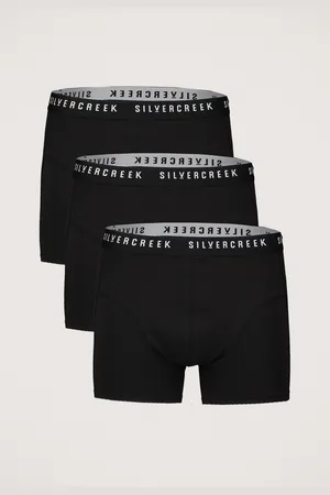 Silvercreek Solid 3-Pack Boxershorts
