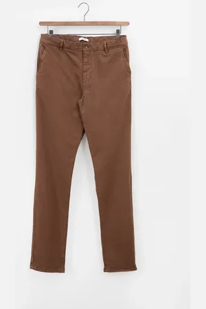 Sissy-Boy Bruine mid-rise katoenen chino