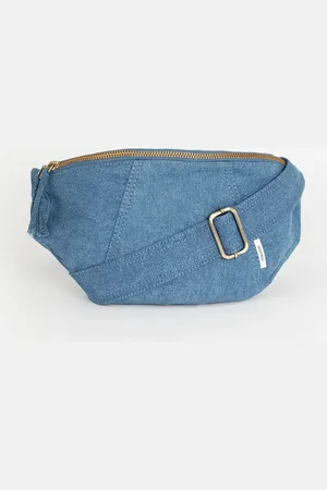 Sissy-Boy Blauwe denim crossbody tas