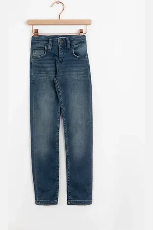 Sissy-Boy Donkerblauwe slim fit jog jeans