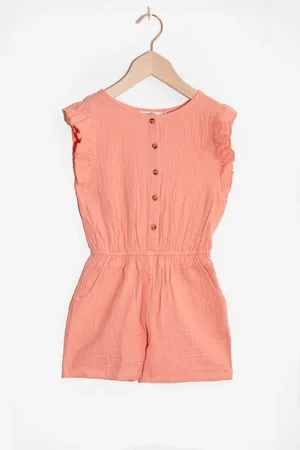 Sissy-Boy Koraal playsuit met ruffles