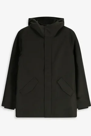 Sissy-Boy Donkergroene parka met capuchon
