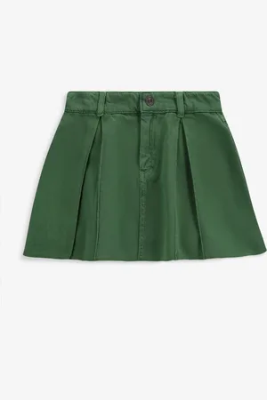 Sissy-Boy Donkergroene denim rok