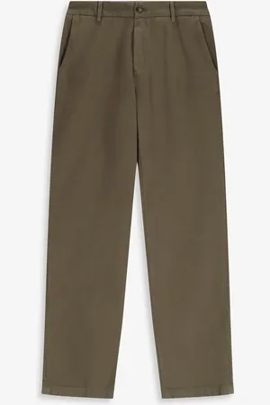 Sissy-Boy Donkergroene mid-rise chino