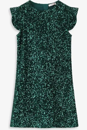 Sissy-Boy Groene jurk met pailletten
