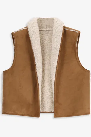 Sissy-Boy Reversible teddy gilet
