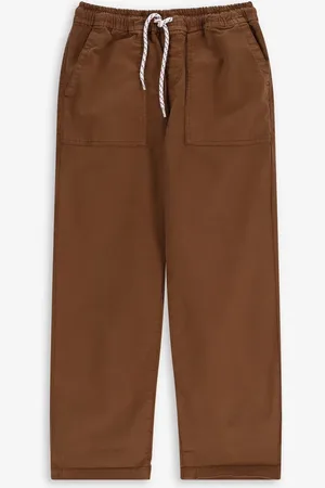 Sissy-Boy Bruine pull on broek met aantrekkoorden