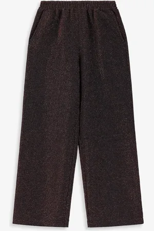 Sissy-Boy Bronskleurige broek met lurex