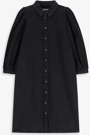 Sissy-Boy Grijze denim jurk
