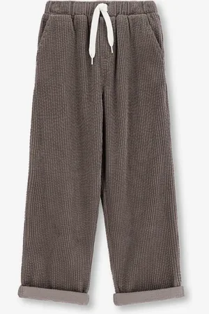 Sissy-Boy Bruine corduroy pull on broek