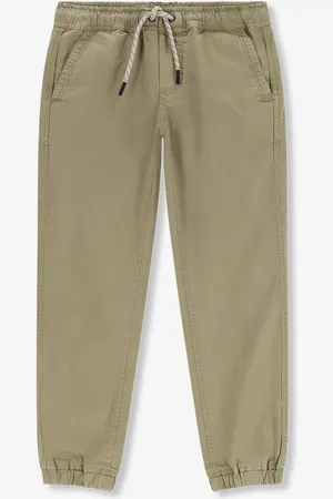 Sissy-Boy Groene pull on broek met aantrekkoorden