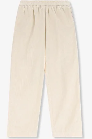 Sissy-Boy Witte mid waist wide leg corduroy broek