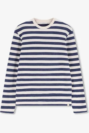 Sissy-Boy Blauwe gestreepte sweater
