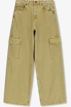 Sissy-Boy Donkergele high waist cargo broek