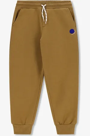 Sissy-Boy Donkergroene sweatpants met embroidery