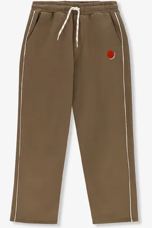 Sissy-Boy Donkergroene straight leg sweatpants