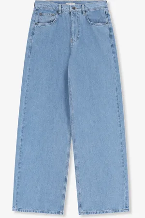 Sissy-Boy Blauwe high waist curved leg jeans
