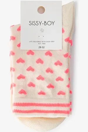 Sissy-Boy Sokken met hartjes