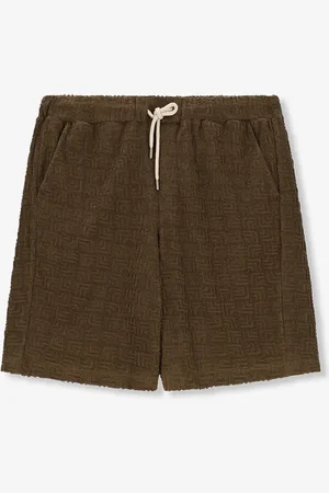 Sissy-Boy Donkergroene badstof shorts