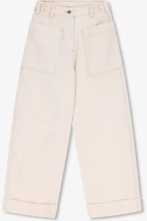 Sissy-Boy Beige mid waist workwear broek