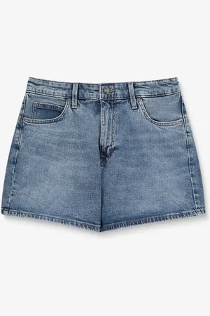Lee Blauwe mid waist short