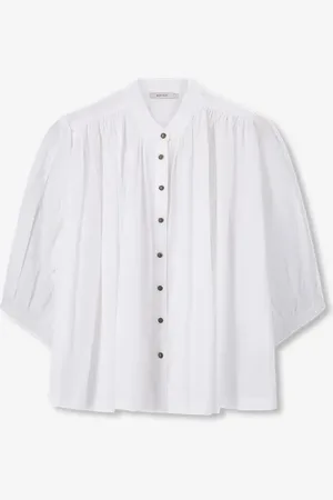Sissy-Boy Witte blouse met pofmouwen