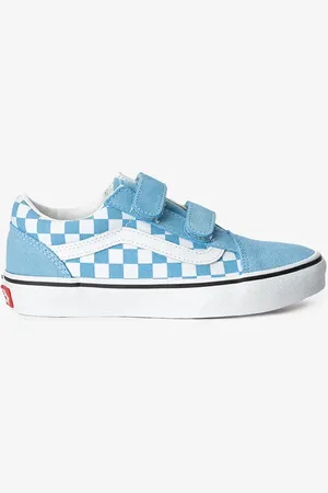 Vans Old skool lage blauwe sneakers