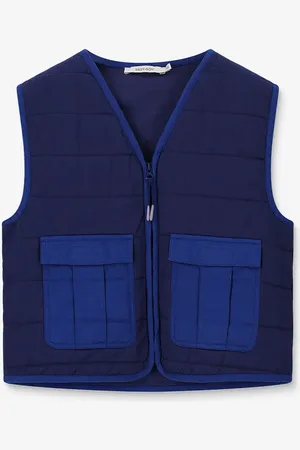 Sissy-Boy Donkerblauw quilted gilet