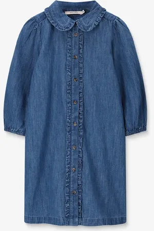Sissy-Boy Blauwe denim jurk