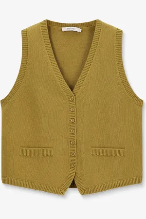 Sissy-Boy Lichtgroen gebreid gilet