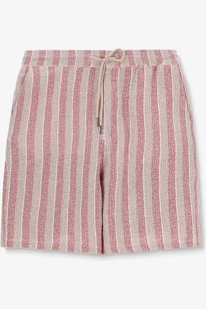 Sissy-Boy Donkerrode short met strepen