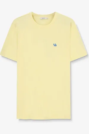 Sissy-Boy Lichtgeel T-shirt met artwork