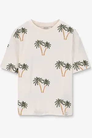 Sissy-Boy T-shirt met palmboom embroidery